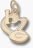 Georgia Bulldogs 1/2 I Heart G Charm - 10KT Gold Jewelry