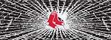 Boston Red Sox Shattered Auto Rear Window Decal