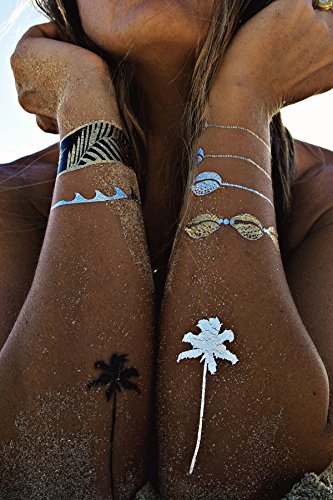 Flash Tattoos Women's Golfish Kiss Set