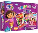 Dora The Explorer Triple Pack; Includes Dora saves the Crystal Kingdom, Doras Lost & Found Adventure & Doras World Adventure (PC)