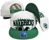 Dallas Mavericks Two Tone Big Logo Plastic Snapback Adjustable Plastic Snap Back Hat / Cap