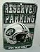 NY Jets Reserved Parking Sign (Official Made in the U.S.A.)