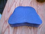 Tear Fund Blue leather Butterfly shaped trinket box butterfly shaped