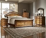 Lynette Sleigh Bedroom Set - Homelegance