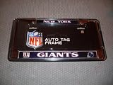 New York Giants Chrome License Plate Holder