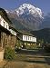 Ghandruk Village in Nepal - 24H x 18W - Peel and Stick Wall Decal by Wallmonkeys