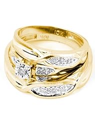 0.12CTW DIAMOND TRIO SET