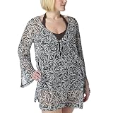 Women's Plus Size Merona® Swim Coverup - Ebony
