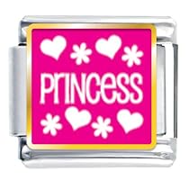 Princess Italian Charms Bracelet Link
