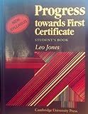 Progress towards First Certificate