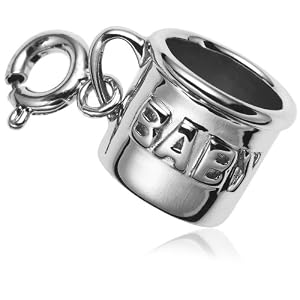 Buy Sterling Silver Baby Cup Charm by Amazon.com Collection