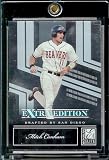 2007 Donruss Elite Extra Edition # 34 Mitch Canham - San Diego Padres / (RC) Rookie Baseball Card / Trading Card
