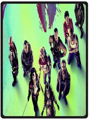 Daniellestore Suicide Squad Fleece Blanket Throw Blanket Polyester blanket 58x80 Inches