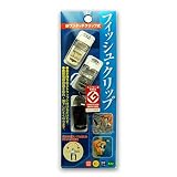 レバーをどちらに倒しても使えるワンタッチ構造です。開閉がとても簡単で便利です。お手持ちのストラップ、または帽子などが飛ばないようになど、使用用途はいろいろです。