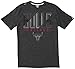 UNK NBA Men's T-Shirt Plexi Short Sleeve Tee Shirt, Team Logo Gray