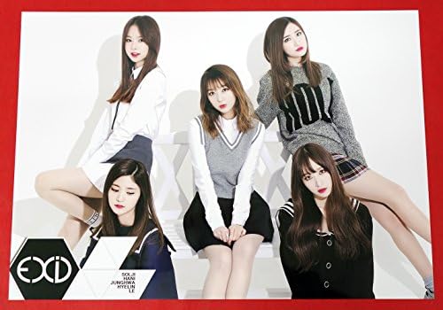 EXID - 12 PHOTO POSTERS + STICKER SET A3 Size Bromide