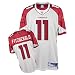 Reebok Arizona Cardinals Larry Fitzgerald Authentic White Jersey Size: Size 52