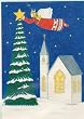 Artistic Collectibles Decorative Flag-Church and Angel