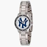 New York Yankees MLB Women's Coaches Series Watch from Game Time (Pinstripe Logo)