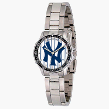 New York Yankees MLB Women's Coaches Series Watch from Game Time (Pinstripe Logo)