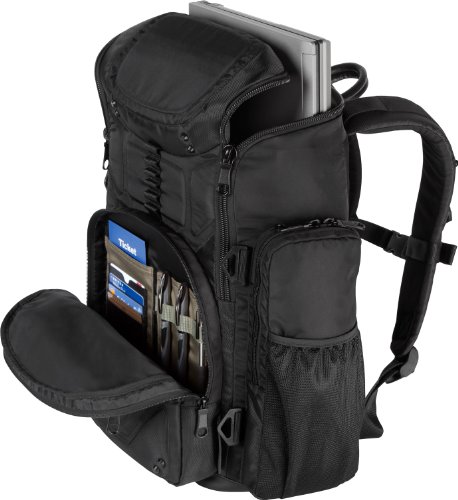 Targus Demolition Backpack Designed to Fit up to 17.3-Inch Laptops TSB220US (Black)