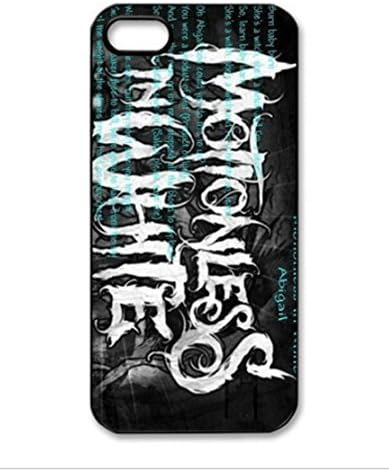Personalized Motionless In White MIW design for Apple iphone 5 case,Fashion custom skin Tpu Rubber cover case for iphone 5s case -Black