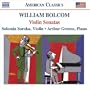 William Bolcom: Violin Sonatas