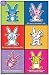Happy Bunnies Categories Poster Print, 22x34