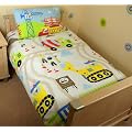 Construction Digger Cot Bed/Junior Duvet Set