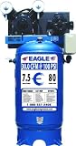 Eagle C7180V1-MS 80-Gallon Cast Iron Single Stage Air Compressor