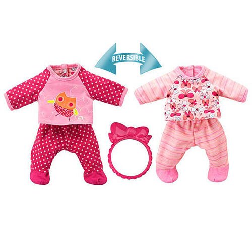 Baby Alive Sleepy Time Reversible PJs Medium (fits Whoopsie Doo, changing Time Baby, Baby's New Teeth, Better Now Baby, Wets and Wiggles, and Baby All Gone)
