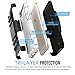 MoKo iPhone 6s Case - [Heavy Duty] Full Body Rugged Holster Cover with Swivel Belt Clip - Dual Layer Shock Resistant Apple iphone 6 / 6S (2014 / 2015) 4.7 Inch Phone Case , WHITE