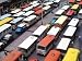 Overhead View of Peak Hour Traffic, Bogota, Colombia Photographic Poster Print by Krz...