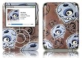 iPod Nano 3rd Gen 4GB 8GB GelaSkin Skullies by Dolla Lama - Designer Adhesive Case Skin