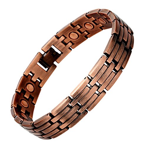 Willis Judd Mens Magnetic Bracelet Brand New in Velvet Gift Box Strong 3000g Magnets + FREE LINK REMOVAL TOOL