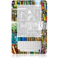 GelaSkins Protective Kindle Skin (Fits 6" Display, Latest Generation Kindle), Bookshelf