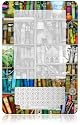 GelaSkins Protective Kindle Skin (Fits 6" Display, Latest Generation Kindle), Bookshelf