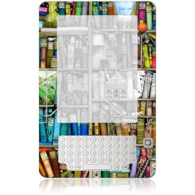 GelaSkins Protective Kindle Skin (Fits 6″ Display, Latest Generation Kindle), Bookshelf