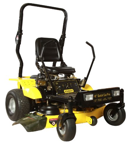 Stanley 48ZS 48-Inch 20 HP Heavy-Duty Kawasaki V-Twin FR600V Zero Turn Riding Lawn Mower with Rollbar