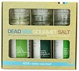 Salt 424 Three Grinder Pack 100% Organic Salts, Rosemary, Dill and Garlic, 25.11 Ounce
