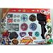 TOP SET RAPIDITY - 4-er MEGA SET - Kreisel f�r Beyblade Metal Fusion Arena - Nr. 1