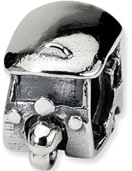 Reflection Beads Silver Delivery Vehicle Travel Bead