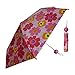 Pink Girls Folding Umbrella with Floral Print by Totes