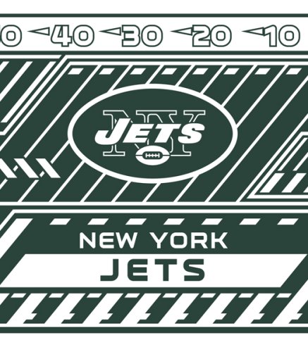 Turner NFL New York Jets Stretch Book Covers (8190186)