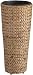 Gartenfreude 4001-1001-002 Plant Pot with Water Hyacinth Weaving 28 cm x 60 cm x cm for Inside or Ou