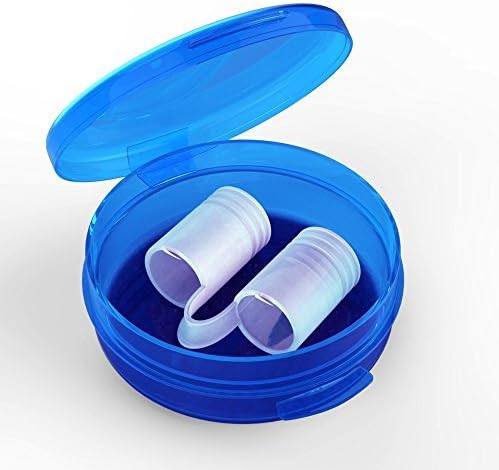 Snore Cones | Effective Solution To Your Snoring. Stops Snoring and Heavy Breathing. Includes 4 Sizes and Travel Case.