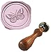 MDLG Vintage Butterfly Wax Seal Sealing Stamp Embellishment Wedding Invitation Card Snail Mail Harvest Gift Wrapping Wine Package Great Christmas Gift Idea Insect Wax Seal Stamp Set