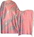 Bright Wool Shawl Jacquard Design Womens Fashion Accessory 80 x 40 (jmwr590)