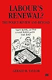 Labour's renewal? : the policy review and beyond