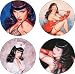 Olivia's Bettie Page Coaster Set